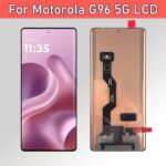 6.67" AMOLED For Motorola G96 5G Lcd XT2531-2 Display Touch Screen Digitizer Assembly For Moto G96 LCD Replacement Repair