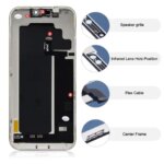 RJ OLED For iPhone 13 14 15 16 17 Pro Max LCD Display Touch Screen Digitizer For iPhone 12 13 17 14 15 16 Plus 16E 17E Display (New)