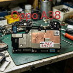 Original Tested Motherboard for Oppo A38 Unlocked Main Board Replacement for Oppo A38 Phone Repair (New)