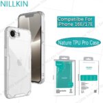 Nillkin For iPhone 17E/iPhone 16E Nature TPU Pro Case Anti fall airbag transparent phone case protective cover (New)