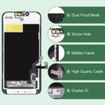 OLED INCELL High Quality Display iPhone X XR XS MAX 11 12 13 Pro 14 15 Display With 3D Touch Screen Digitizer (New)