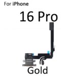 Charger Plug USB Dock Connector Charging Port Flex Cable iPhone 16 Plus Pro Max Repair Parts (New)