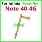 Power Volume button flex infinix note 40 4g x6853 Switch Power ON OFF Key Mute Volume control Button Ribbon Flex Cable (New)