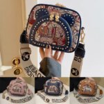 Leisure Shoulder Bag for Women 2023 New Fashion Womens Bag Crossbody Bag Small Bag Versatile Camera Bag Handbag (New)