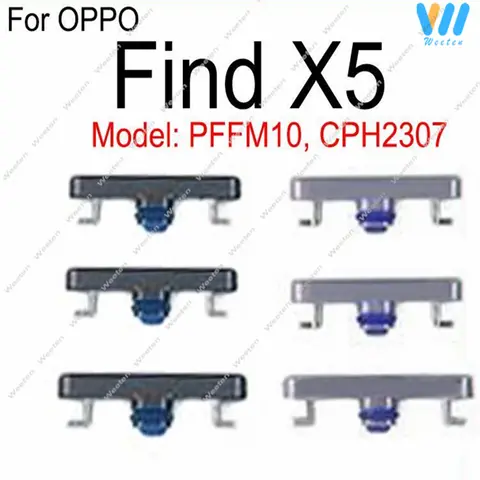 S6ed43e82276f440d845417aa8548f5c4I_480x480q75 1PCS Power Volume Buttons OPPO Find X5 ON OFF Power Volume Side Switch Keys Small Button Repacement Repair Parts Find X5 New (New) - Image 1