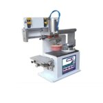 【New】220/110V Pneumatic Pad Printing Machine Sealed Oil Cup Pad Printing Machine Desktop Insole LOGO Pad Printer on Various Mate (New)