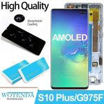 6.4‘’ Dynamic AMOLED Display for Samsung S10 Plus LCD G975F Touch Screen for Samsung S10+ LCD Digitizer Repair parts (New)