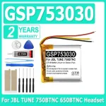 CP JBLE300 GSP753030 Battery JBL TUNE 750BTNC 650BTNC Headset + Free Tools Bangladesh (New)
