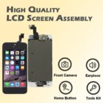 LCD Display Apple iPhone 5 5S SE 2016 5SE Screen Full Set Replacement Complete Touch Digitizer Assembly+Camera+Home Button (New)
