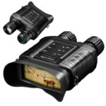 W550B Professional Tactical Telescope Camera 20X Optical Infrared Night Vision Binoculars for Hunting with 4 inch Large Screen (New)