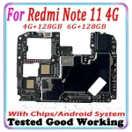Mainboards Xiaomi REDMI note 11 4G Motherboard Main (Used)