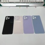 KOSPPLHZ New Cubot P80 Back Glass Cover Rear Door Cubot P80 Battery Back Cover Housing Panel (New)