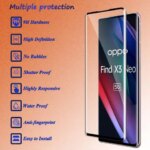 OPPO Find X3Neo Tempered Glass Screen Protector - Smartphone Protection Suitable OPPO Find X3Neo Series (New)