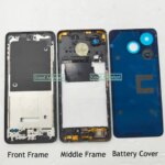 For Infinix Smart 8 X6525 Smart8 HD Battery cover LCD Faceplate Frame Front Middle Frame Back Housing Door Replacement Parts (New)