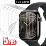 5 Protective Film Apple Watch Screen Protector 49mm Accessories 40mm 44mm 45mm 41mm Series 10 46mm 42mm 9 8 7 Se Ultra 2 Bangladesh (New)