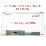Laptop lcd screen replacement ASUS X55A X55C X551M Laptop Lcd Screen Matrix