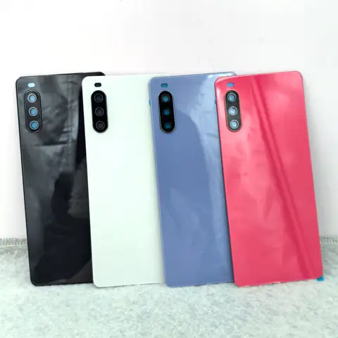 S70912cb5d6d34e7e8a8298b6c7e664ads_480x480q75 Back Panel Housing Cover Sony Xperia 10 iii SO-52B 60'' Battery Cover Rear Door Replace Case & Camera Lens Xperia 10III (New) - Image 1