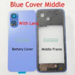 667 Inch Infinix Smart 10 X6725 LCD Faceplate Frame Front Middle Frame Battery cover Back Housing Door Replace Parts (New)