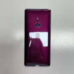 Original Back Cover Sony Xperia XZ3 Back Battery Cover Glass Housing Rear Door Case Parts With Camera Lens with fingerprint (New)