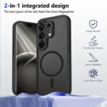 Tecno Camon 50 4G CN5 Case for Magsafe Shockproof Silicone Bumper Clear Airbag Back Cover Hard Matte Case for Tecno Camon 50 4G (New)