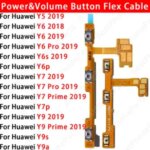 Huawei Y5 Y6 Y7 Y9 Y6s Y7p Y9a Y9s Pro Prime 2018 2019 Side Button Switch Volume Key Power On Off Flex Cable Parts Bangladesh (New)