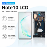 Samsung Galaxy NOTE 10 LCD NOTE 10+ Display SM-N970F Touch Screen TFT Galaxy NOTE 10 PLUS Display SM-N975F Assembly Part (New)