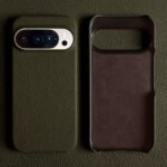 Luxury Lychee Grain Genuine Leather Back Cover Case Google Pixel 10 Pro XL 9 8 7 6 5 5A 6A 7A 8A 9A Phone Cases Coque Funda (New)