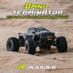 OMNI-TERMINATOR Brushless 4WD RTR 1/10 Scale Electric Remote Control Model Car Monster Truck Adults Childrens Toys (New)