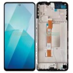 664 Inch Black Vivo iQOO Z8 (China) V2314A iQOO Z8x V2312A LCD Display Touch Screen Digitizer Panel Assembly  With Frame (New)