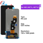 Lcds Display Parts Infinix itel A80 Mobile Phone Lcd Infinix itel A80 A671L A671LC Phone Screen Replacement (New)