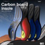 Mcgola Casual Running Carbon Plate Insole to Help Beginners Running Insole Full Palm Rebound Sports (New)