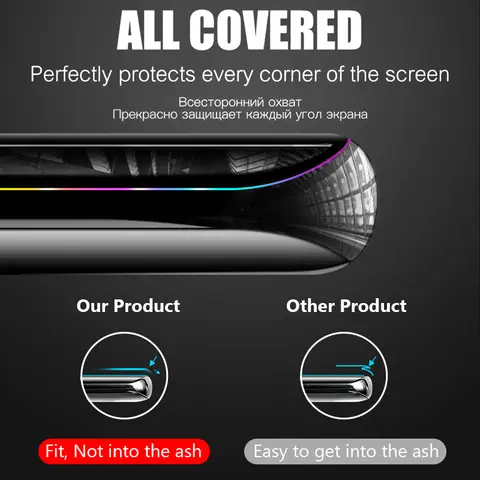 S721d894e5a614736970ffdc70a087edaM_480x480q75 Slim Front Soft TPU Protective Hydrogel Film Sharp Aquos R6 R 6 AQUOSR6 SH-51B 5G 667 Screen Protector (New) - Image 1