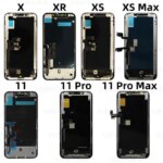 For iPhone X XR XS Max 13 Pro Max LCD 3D Touch Screen Digitizer For iPhone 14 12 Pro Max Display 12 Mini 15 LCD 16 Plus 17 Pro (New)