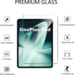9H Tempered Glass Screen Protector OnePlus Pad 1161 Inch 2023 Tablet Bubble Free Ultra Clear Protective Film One Plus (New)