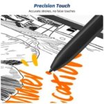 Universal Magnetic Stylus Pens Samsung Galaxy Tab S10 S9 S8 S7 S6Lite Tablet Pencil Silent Anti Slip Tilt Sensitivity Pen (New)
