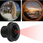 CCTV Accessory Home Camera Lens Lens 1.56mm 180° Wide Angle 5MP HD Fisheye Board Lens CCTV Surveillance Camera Bangladesh (New)