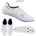 SHIMANO RC300 shoes RC3 sneaker road bike cycling lock shoes white color man version standard size (New)