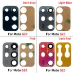 NEW Rear Back Camera Glass Lens Cover With Adhesive Sticker Motorola Moto G10 G20 G30 G24 Power G100 G200 5G (New)