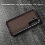 Premium Leather Phone Case For Samsung Galaxy S26 Plus S25 Edge S24 S23 S22 S21 FE S20 Note 20 Ultra Back Cover Case Coque Funda (New)