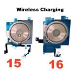 1pcs Wireless Charging Coil Flash Flex Cable iPhone 16Plus 16 15 Pro Max Charger Panel Sticker WPC Pad Tape Parts (New)