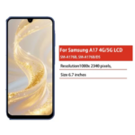 67 Tested TFT A17 5G Screen Samsung A17 4G SM-A176B SM-A175 F LCD Display Touch Screen Replacement (New)