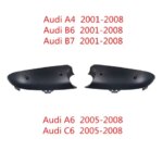 Side Mirror Bottom Cover For Audi A4 B6 B7 2001-2008 A6 C6 2005-2008 Rearview Mirror Lower Shell Automotive Accessories (New)