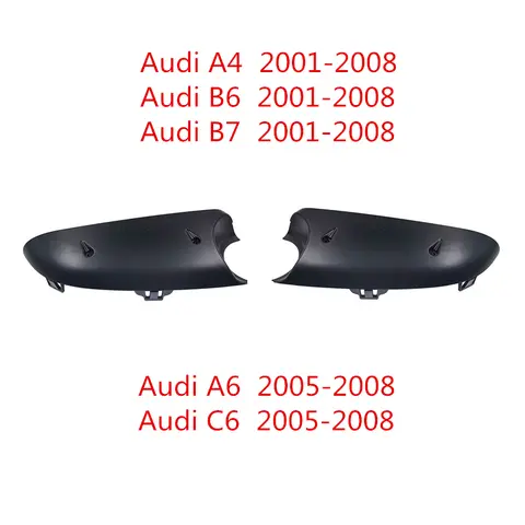 S73d2d733995b48679582d65b5cf6b301p_480x480q75 Side Mirror Bottom Cover For Audi A4 B6 B7 2001-2008 A6 C6 2005-2008 Rearview Mirror Lower Shell Automotive Accessories (New) - Image 1