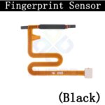 Top Ear Loud Speaker SIM Card Tray Charging Port Board For Samsung A14 A145P Fingerprint Sensor Signal Power Volume Flex Cable (New)