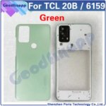 TCL 20B 6159 6159k Front Frame Battery Back Cover Middle Frame Rear Lid Rear Case Cover Repair Parts Replacement (New)