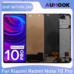 S740a93ae4eac47719402890c7790584bu_300x300q75 AMOLED LCD Screen Xiaomi Redmi Note 10 Pro LCD Display Touch Screen Digitizer Assembly M2101K6G M2101K6R Screen Display Part Bangladesh (New) - Image 1