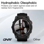 9H Tempered Glass For Garmin Fenix 8 7X 6X Pro 7 6 7S 6S 5 5S Solar AMOLED Screen Protector Glass Anti-scratch Film Accessories (New)
