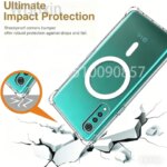 Reinced Corners Shockproof Case Magsafe Magnetic Wireless Charging Clear Soft TPU Cover LG Velvet 5G LM-G900N LM-G900E (New)