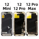 AAA+ OLED For iPhone 12 Pro Max LCD 3D Touch Screen Digitizer For iPhone 13 Pro Max LCD 13 Mini 14 Plus 15 Pro Max Display 15 16 (New)