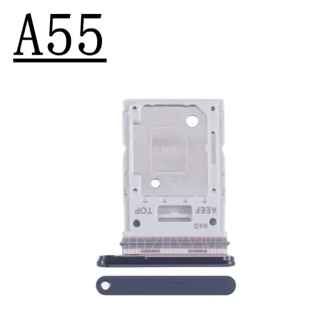 S747323604bc948ff9b7571944c9fe7d0x_480x480q75 Dual Chip Reader Holder Slot Adapter Sim Card Tray For Samsung Galaxy A25 A35 A55 A256B/E/U A356B/E/U A556B/E/V (New) - Image 1